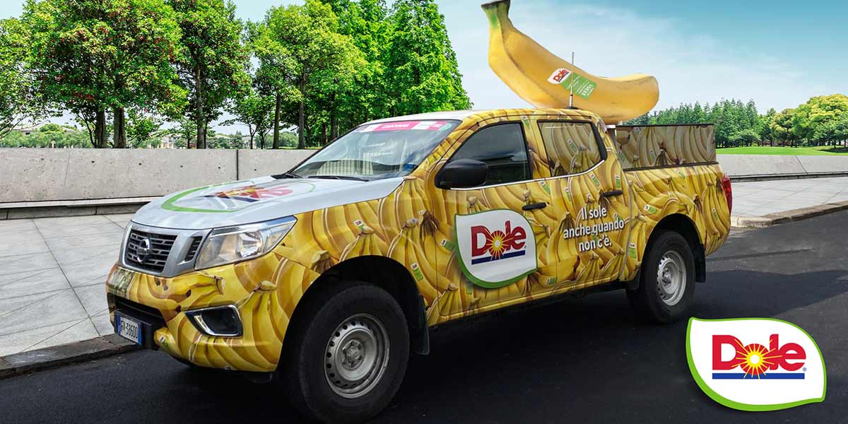 Dole anima l'ortofrutta con il suo pick-up